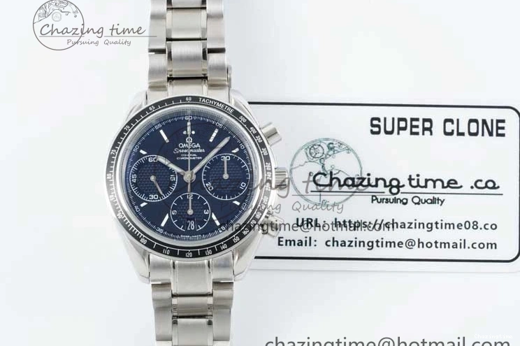 0320 Speedmaster Racing Master SS HKF Best Edition Black Dial on SS Bracelet A Versatile 7810